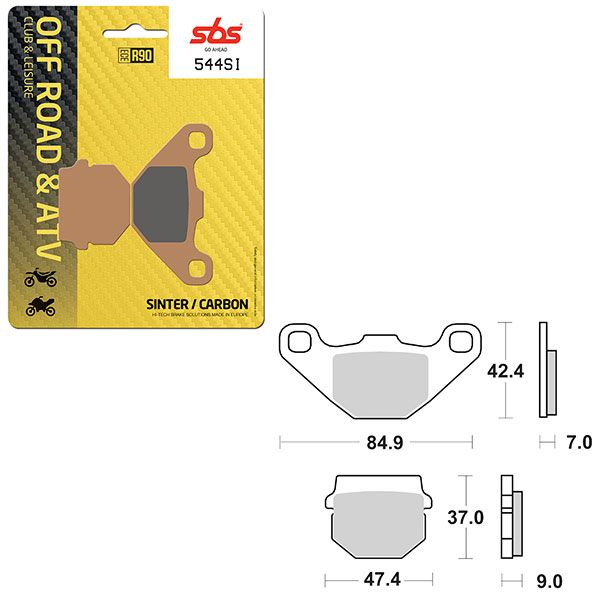 SBS BRAKE PAD 544SI