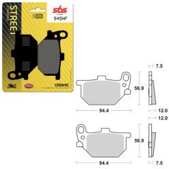 SBS BRAKE PAD 545HF