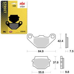 SBS BRAKE PAD 546HF
