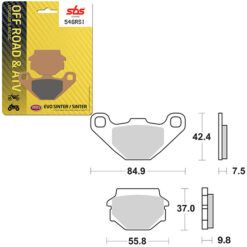 SBS BRAKE PAD 546RSI