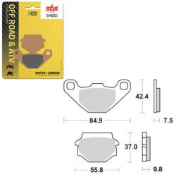 SBS BRAKE PAD 546SI