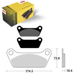 SBS BRAKE PAD 553H.HF