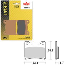 SBS BRAKE PAD 555HS