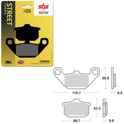 SBS BRAKE PAD 557HF