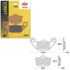 SBS BRAKE PAD 557HS