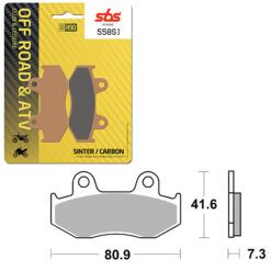SBS BRAKE PAD 558SI