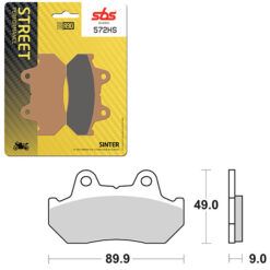 SBS BRAKE PAD 572HS
