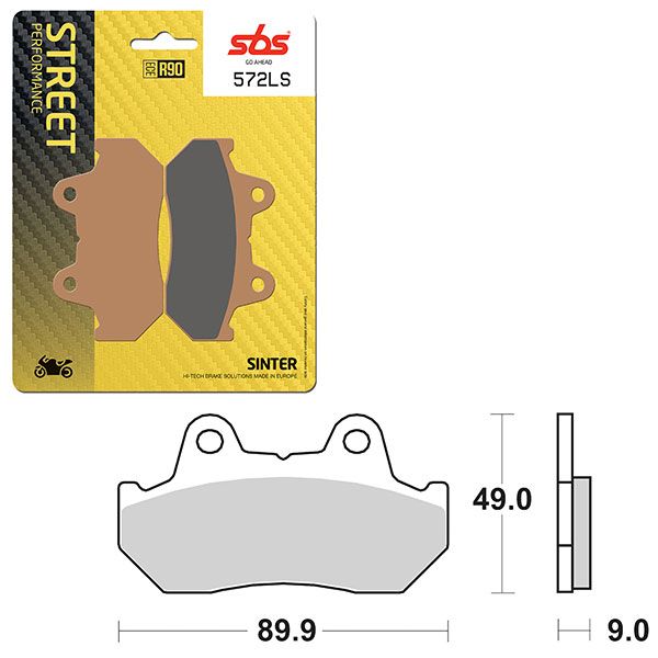 SBS BRAKE PAD 572LS