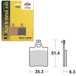 SBS BRAKE PAD 574SI