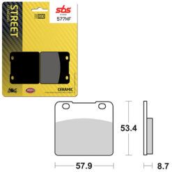 SBS BRAKE PAD 577HF