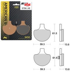 SBS BRAKE PAD 579H.HS