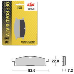 SBS BRAKE PAD 589CS