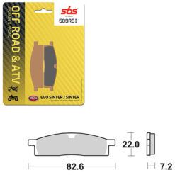 SBS BRAKE PAD 589RSI