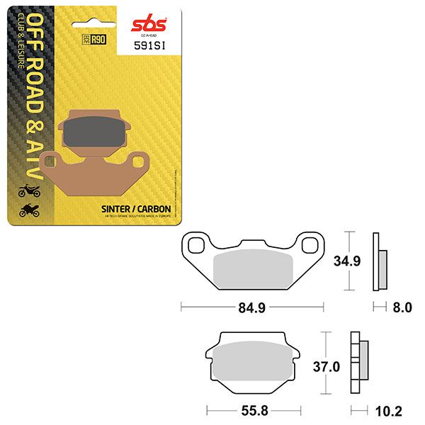 SBS BRAKE PAD 591SI