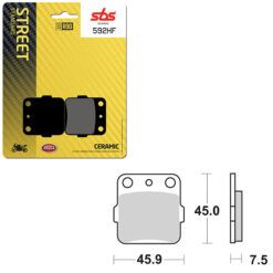 SBS BRAKE PAD 592HF