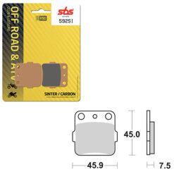 SBS BRAKE PAD 592SI