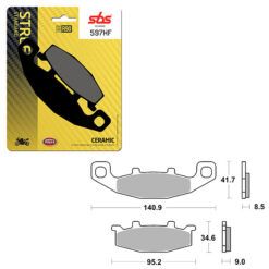 SBS BRAKE PAD 597HF