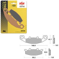 SBS BRAKE PAD 597HS