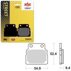 SBS BRAKE PAD 598HF