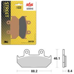 SBS BRAKE PAD 600HS