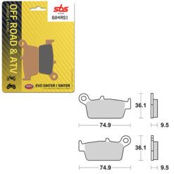 SBS BRAKE PAD 604RSI