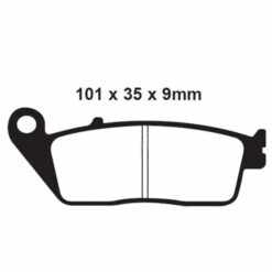 BRAKE PAD (FA142) FM