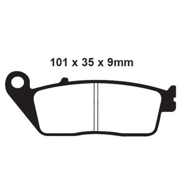 BRAKE PAD (FA142) FM