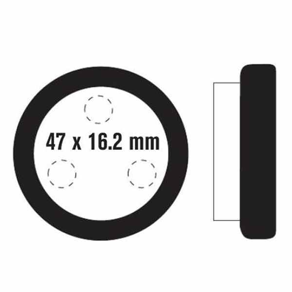 BRAKE PAD (FA21X) FM