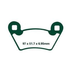 BRAKE PAD (FA354R) FM