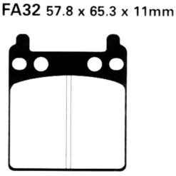 BRAKE PAD  HONDA (FA32) PAIR
