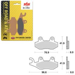 SBS BRAKE PAD 611RSI