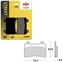 SBS BRAKE PAD 613HF