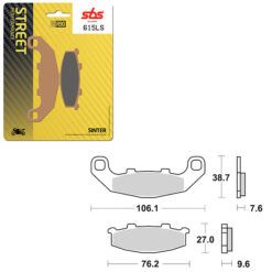 SBS BRAKE PAD 615LS
