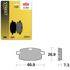 SBS BRAKE PAD 619HF