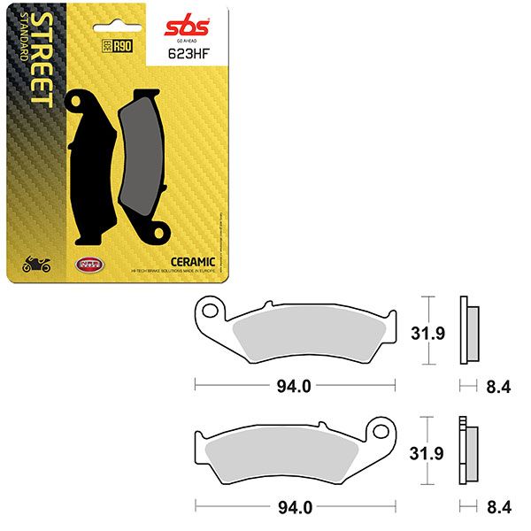 SBS BRAKE PAD 623HF