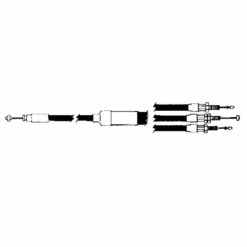 CABLE THROTTLE DUAL POLARIS