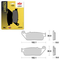SBS BRAKE PAD 630HF