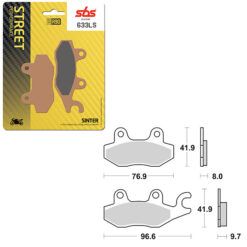 SBS BRAKE PAD 633LS