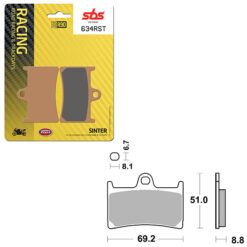 SBS BRAKE PAD 634RST