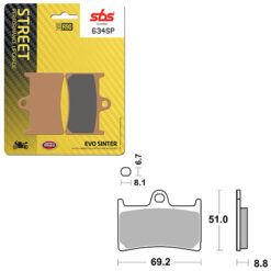 SBS BRAKE PAD 634SP