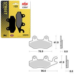 SBS BRAKE PAD 638HF