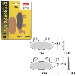 SBS BRAKE PAD 638SI