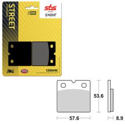 SBS BRAKE PAD 640HF
