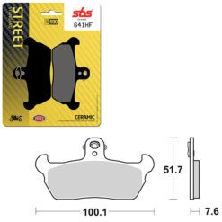 SBS BRAKE PAD 641HF