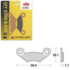 SBS BRAKE PAD 642RSI