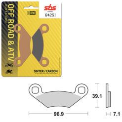 SBS BRAKE PAD 642SI