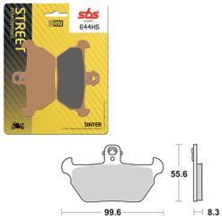 SBS BRAKE PAD 644HS