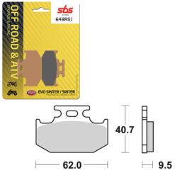 SBS BRAKE PAD 648RSI