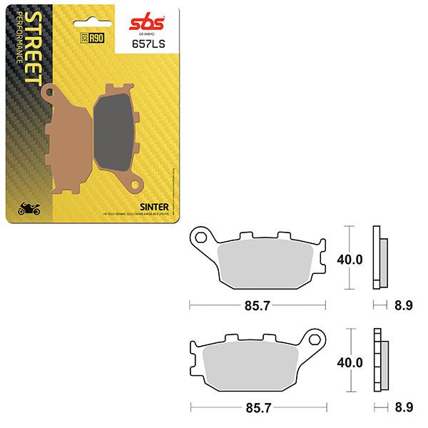 SBS BRAKE PAD 657LS