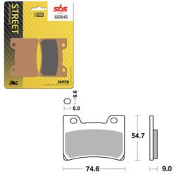 SBS BRAKE PAD 665HS